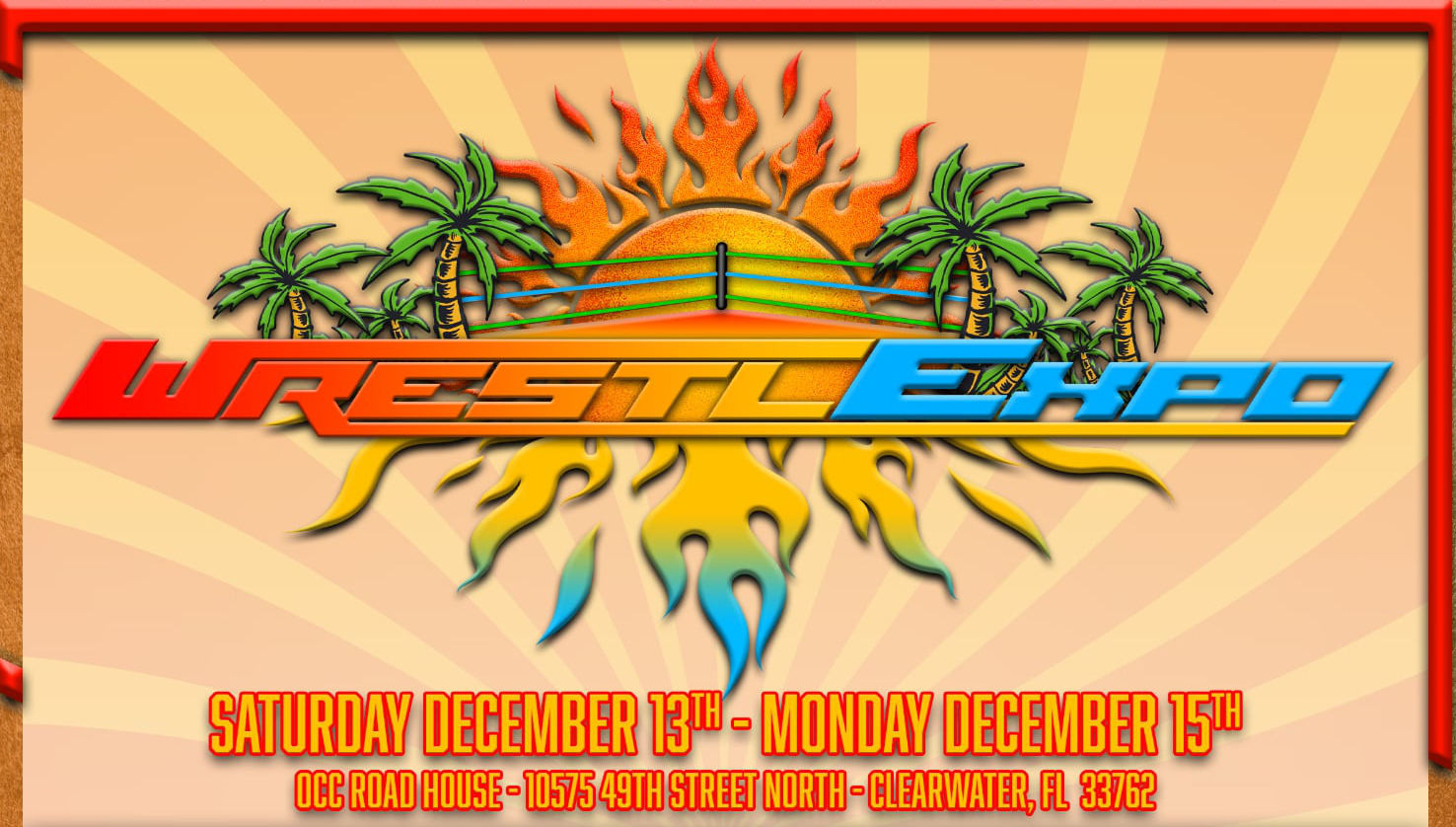 WRESTLExpo December 2025 banner