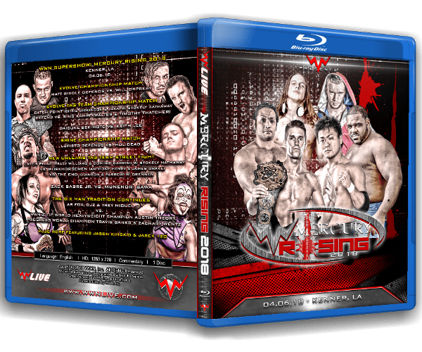 WWN Supershow: Mercury Rising 2018 - Blu-ray - WWNLIVE