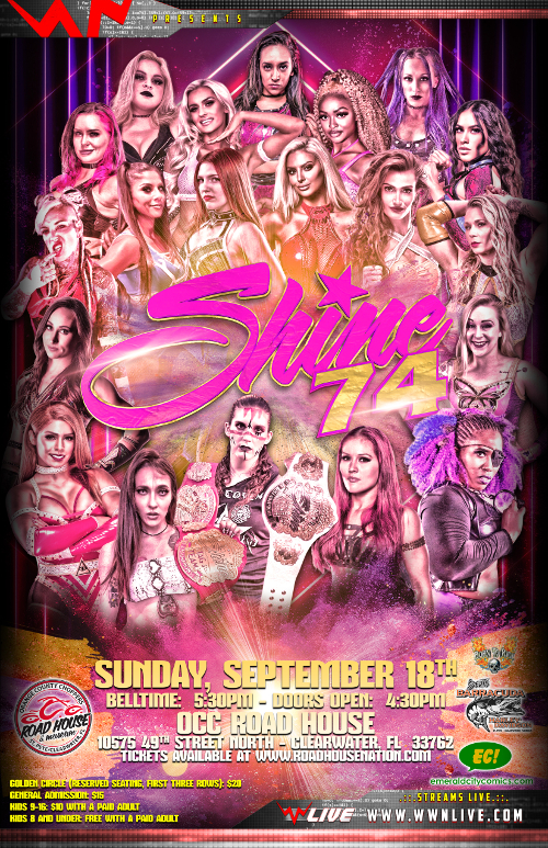 SHINE Wrestling – SHINE 74 – On Demand - WWNLIVE