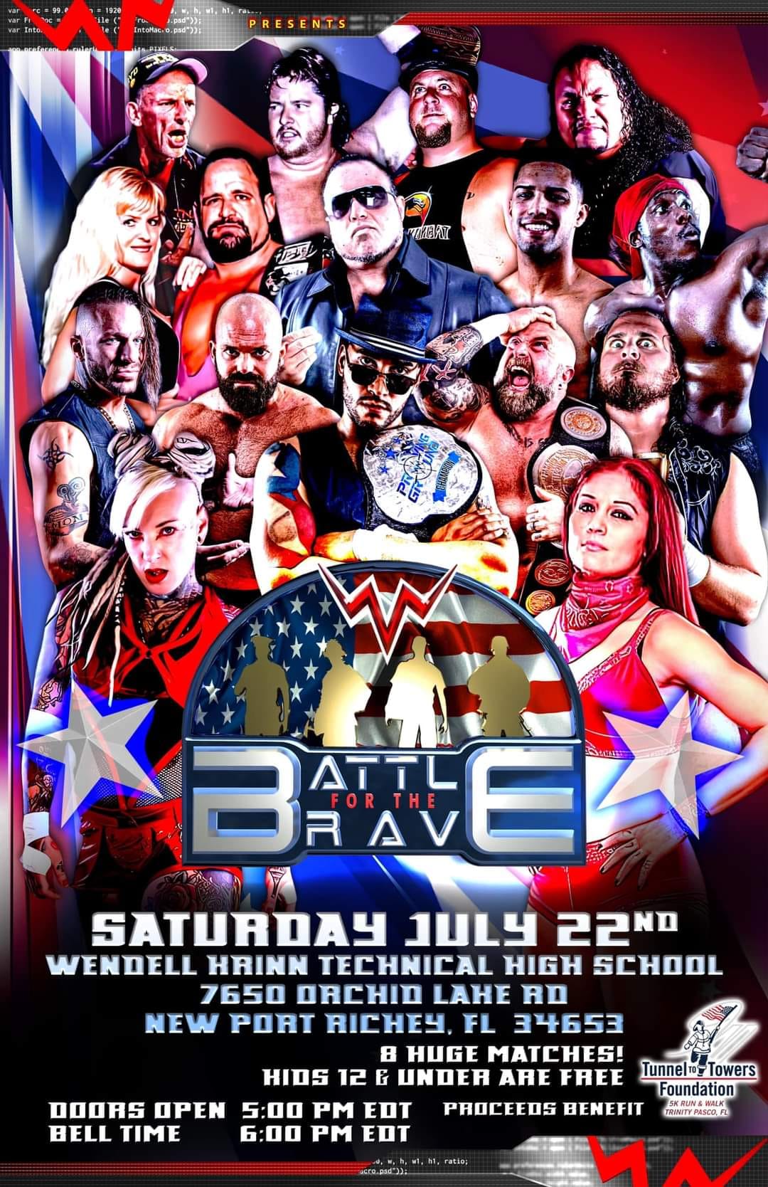 WWN Battle for the Brave FB quality July 2023